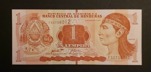Honduras 1 Lempira x 10 Piezas Paquete, 2016 P-Nuevo Sin circular Rápido, Gratis, Envío, VENDEDOR DE EE. UU. - Imagen 2 de 3
