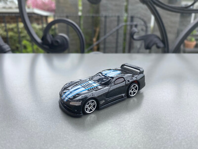 Hot Wheels Dodge Viper GTS-R, Loose/Lose, Schwarz, Modell, Spielzeugauto