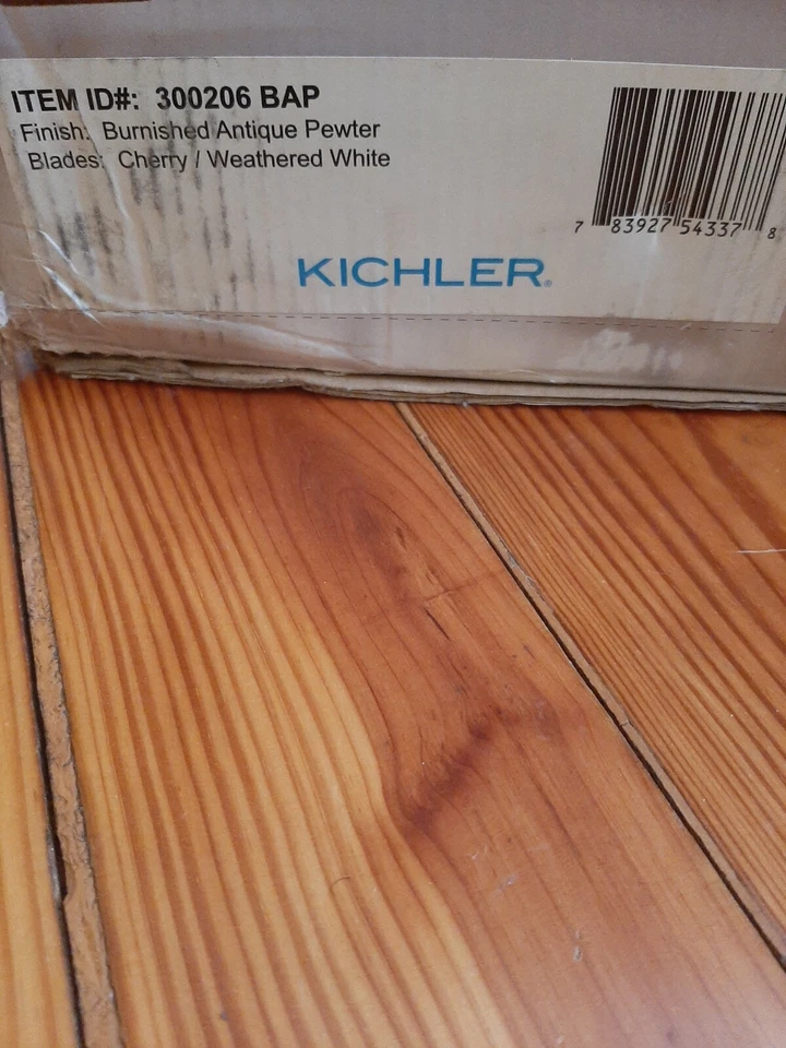 Kichler 300206BAP Monarch Transitional 70" Ceiling Fan In Burnished Antique - Image 3 of 4