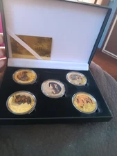 commemorative Pharoh coin set