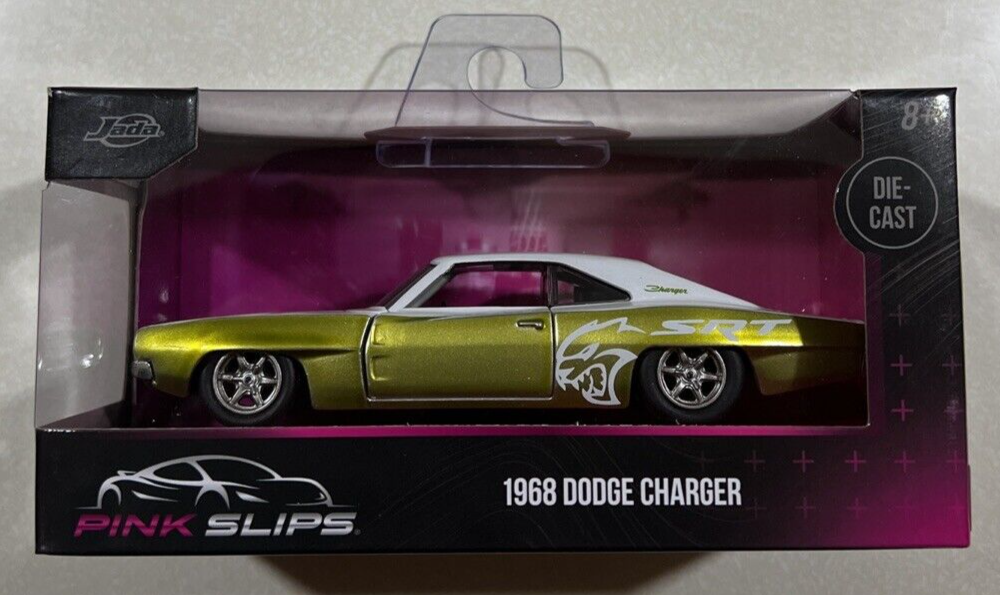 Jada 1968 ダッジチャージャー青 pink slips NEW 2024 Jada Pink Slips 1968 Dodge Charger 1/32 | eBay