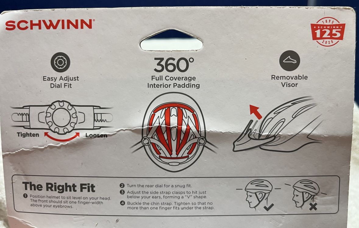 New Schwinn Coral Thrasher Adult Bike Helmet 14 + Orange & Black
