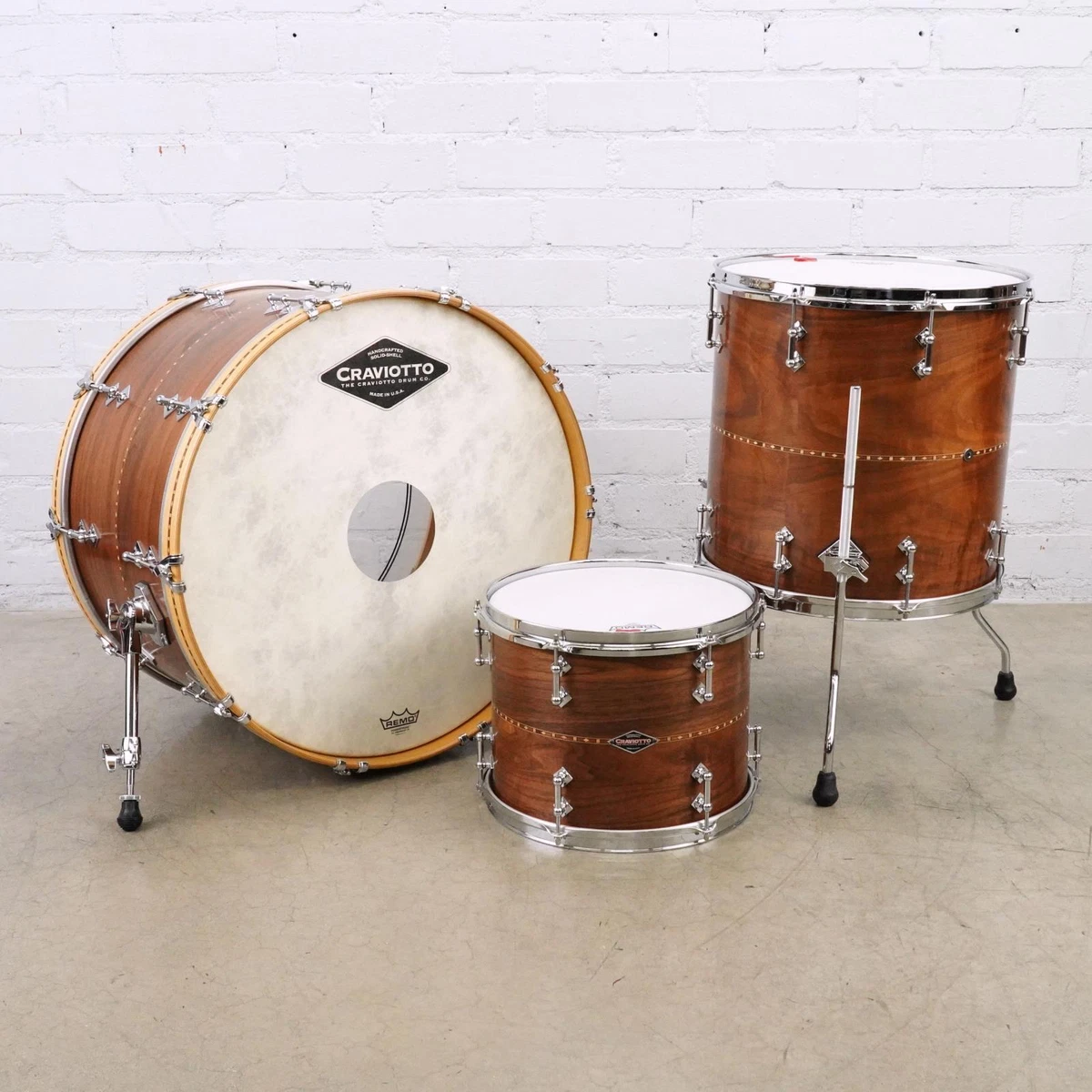 Craviotto 2024 drum set