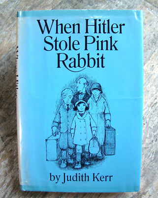 When Hitler Stole Pink Rabbit ~1972 HC~ Kerr Jewish Germany War Refugees Novel