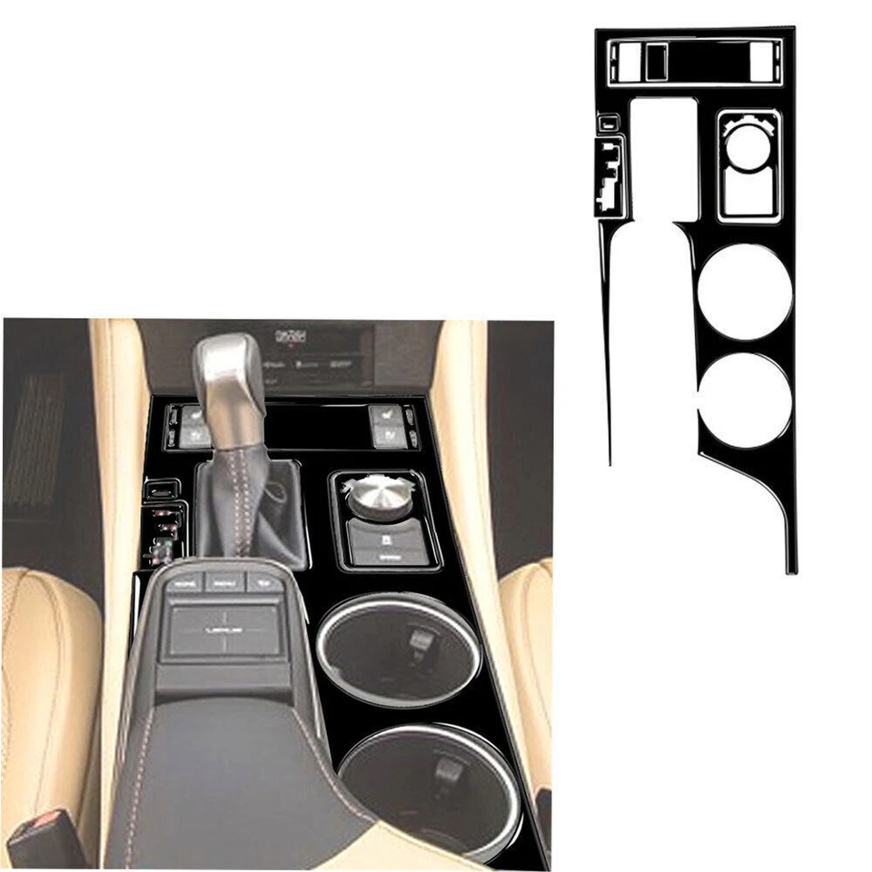 Kit completo de cubierta interior negro brillante para Lexus RC300 350 200T 2015-2020  Foto 3 de 4