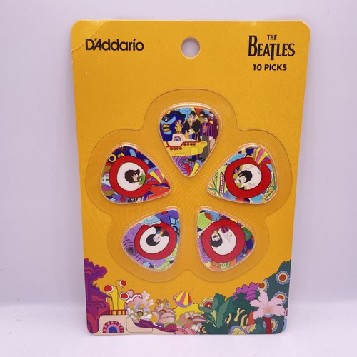 D’Addario The Beatles 10 Guitar Picks Yellow Submarine eBay