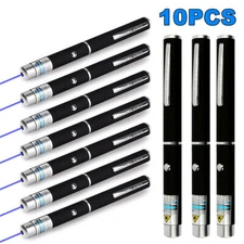 10pcs Blue Violet Purple Laser Pointer Pen 405nM Visible Light Beam From USA