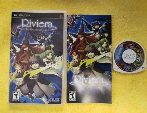 Riviera the Promised Land (PSP PlayStation Portable) CIB.