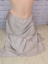 BALI Gold Half Slip Skirt Small S Silky Nylon...