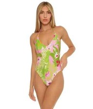 Trina Turk Womens La Palma Convertible One Piece, Size 4