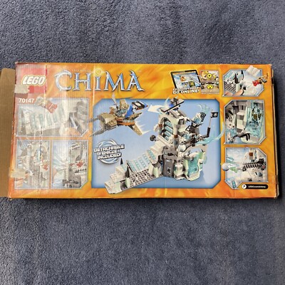 LEGO Legends of Chima 70147 Sir Fanger's Ice Fortress Mostly