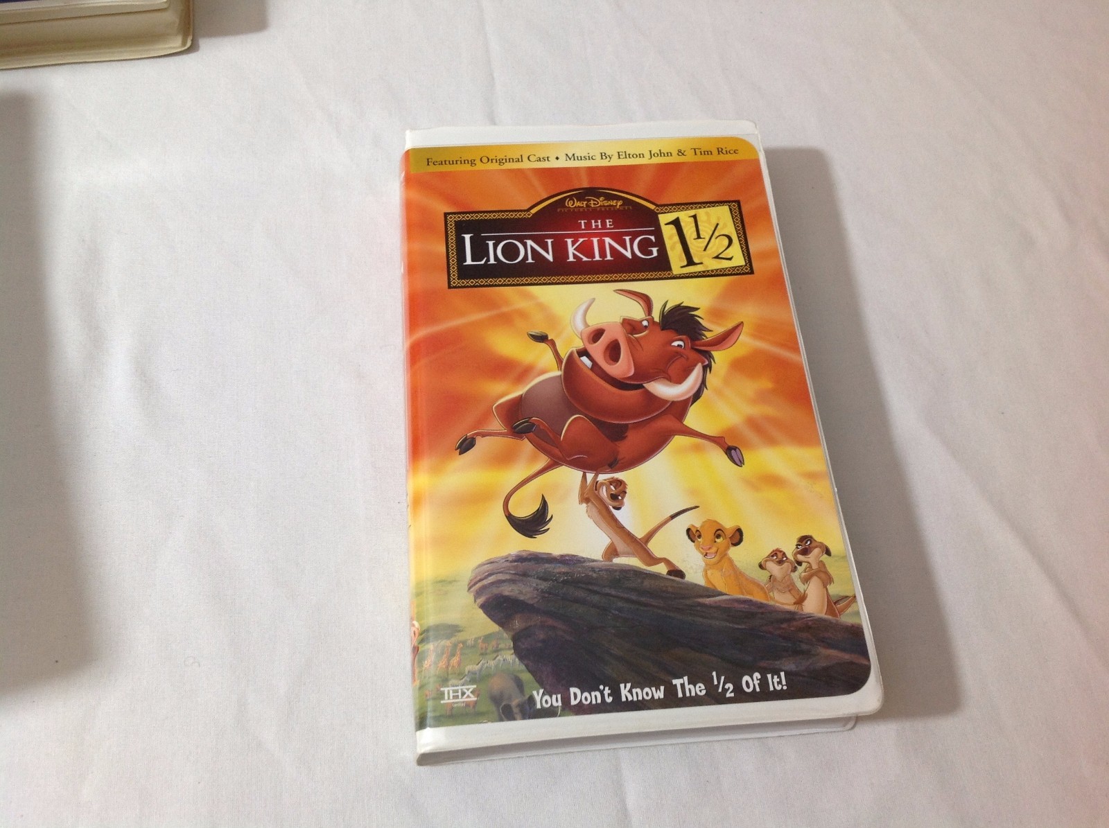 Vintage The Lion King 1 1/2 VHS Tape 786936222159 eBay