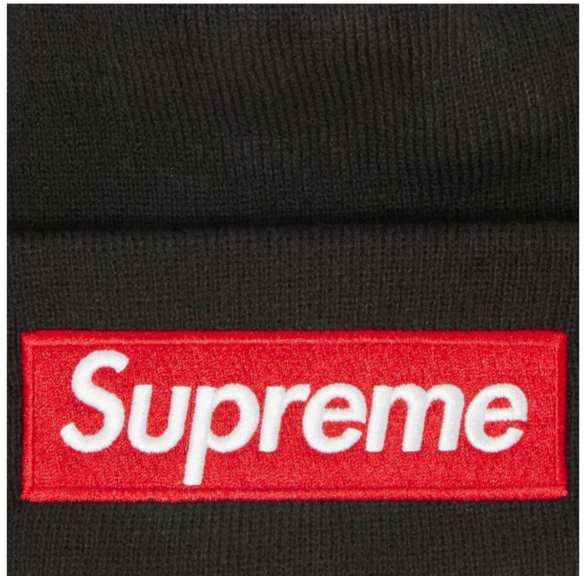 Supreme x New Era Box Logo Beanie (FW22) Black Red | eBay Supreme x New Era Box Logo Beanie (FW22) Black Red | eBay