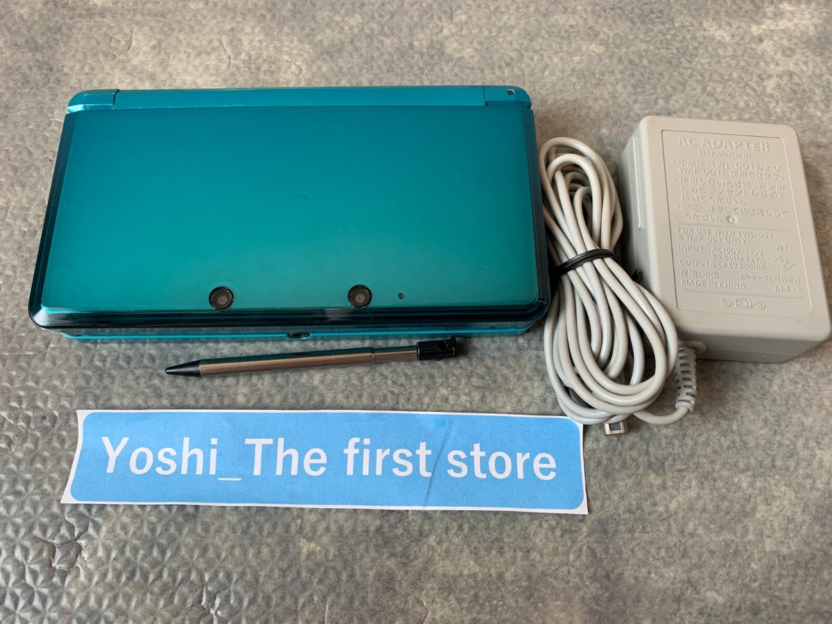 Nintendo 3DS Aqua Blue Console Japanese ver. Console Exc | eBay