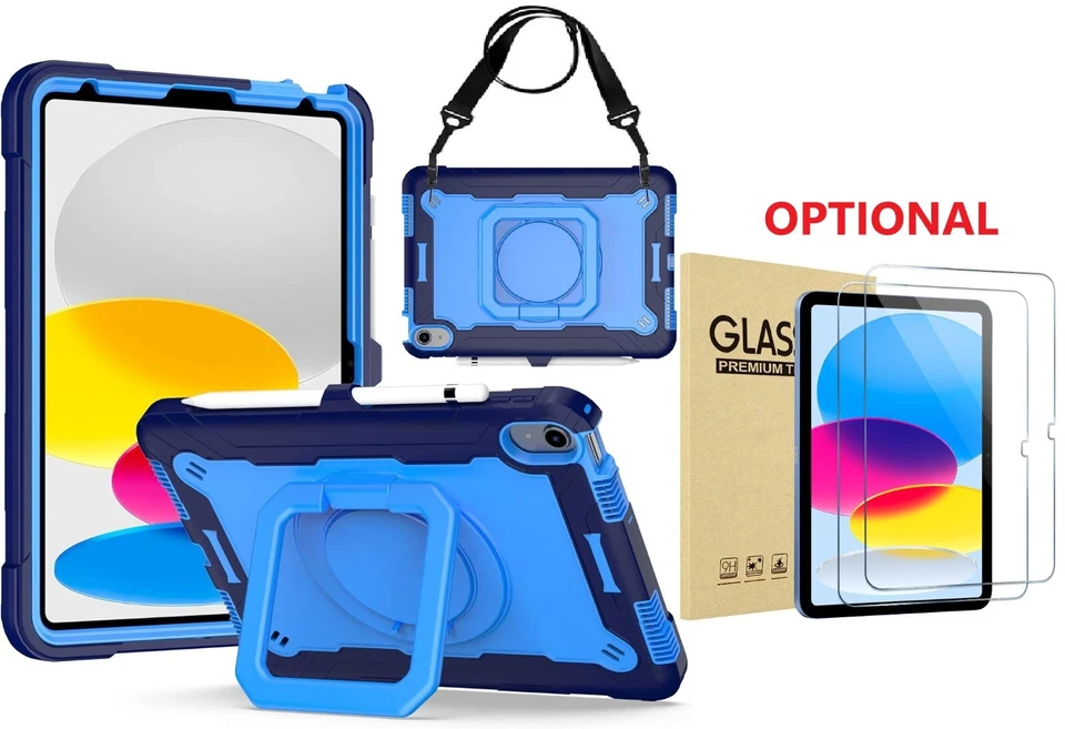 Funda Antigolpes para iPad (A16) 11ª 11 pulgadas 2025/iPad 10ª Generación 2022 Cubierta Transparente Foto 2 de 4