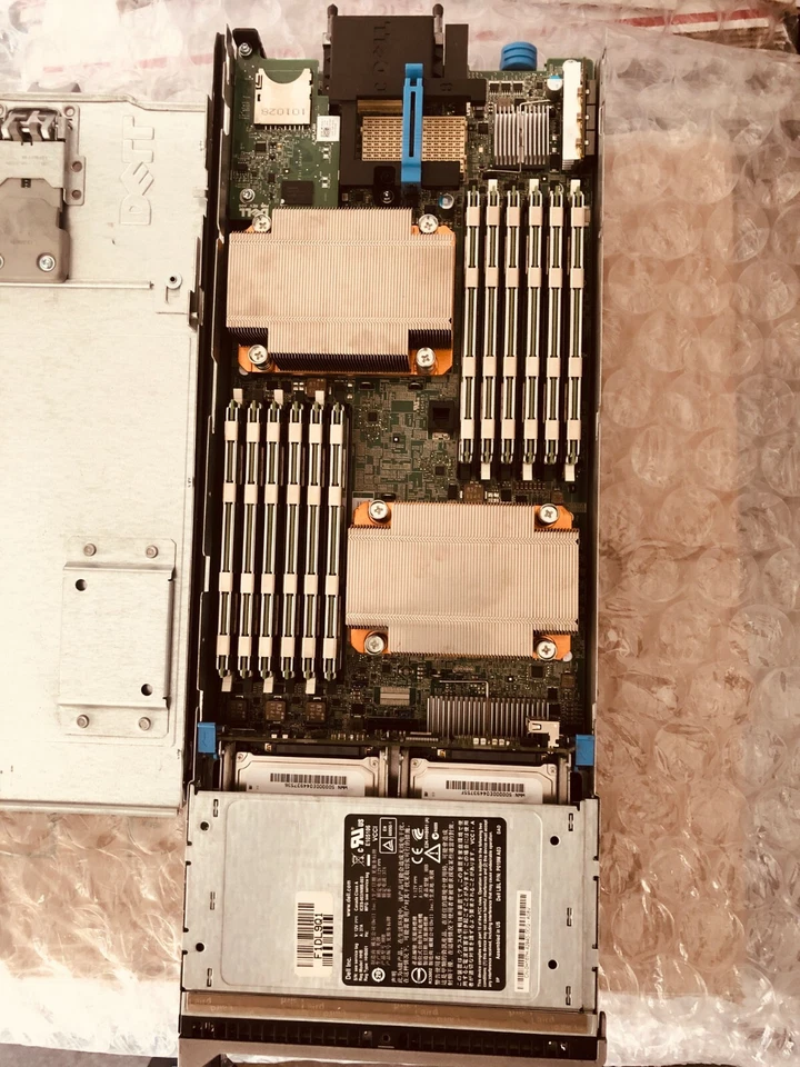DELL POWEREDGE M610 BLADE SERVER 2X 160GB HDD 2X INTEL X5630 2.53 GHZ 48GB RAM - Image 3 of 3