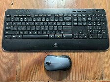 Logitech MK520 Comfortable Full Size Wireless K520 Keyboard  M310 Mouse Combo