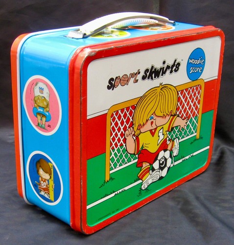 Vintage SPORTRÖCKE Brotdosen - alle 4 komplett (1981-1982) C-8/8,5 super! - Bild 13 von 19