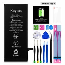   Keytas 2200mAh Replacement Battery Compatible for iPhone 7 with Tools Kit  