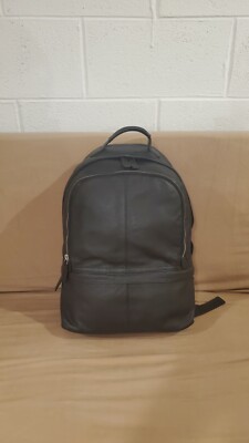 ASOS leather backpack