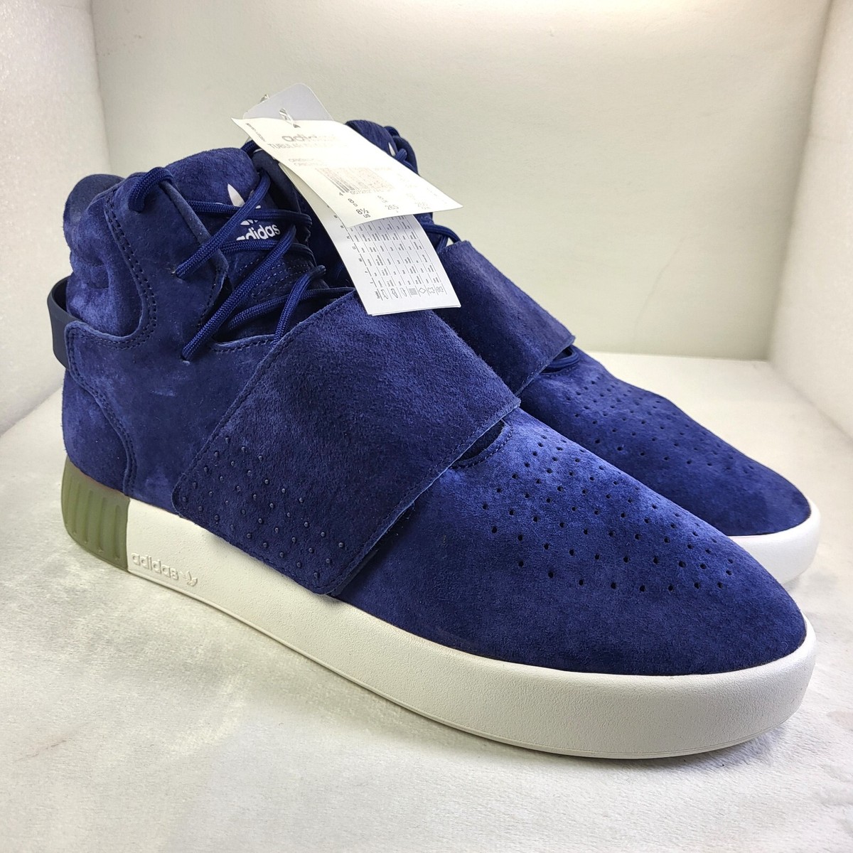 Dark Blue Tubular Invader Blue ADIDAS ORIGINALS TUBULAR INVADER