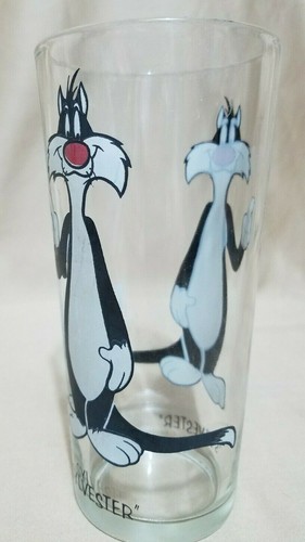 Sylvester Glass 1973 Warner Brothers Pepsi Collector Series Vintage Tumbler - Bild 3 von 12