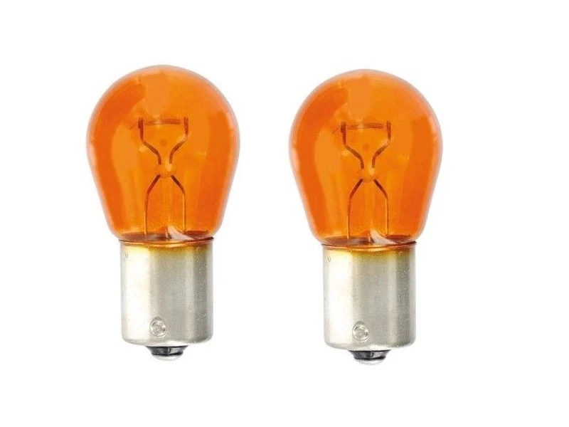 10x BAU15S 12V 21W Blinkerbirne Blinker Lampe Orange Amber PY21W keine LED - Bild 2 von 3