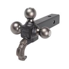 Reese Tactical Tri-ball Trailer Hitch Ball Mount 10000 Lbs For 2 Receiver