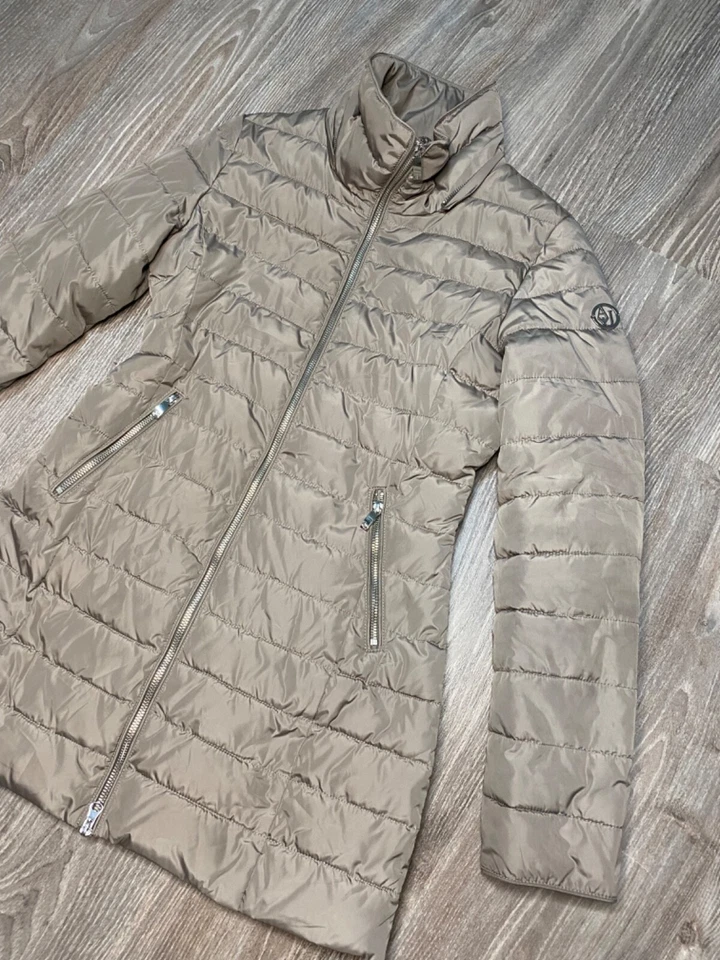 Abrigo acolchado ARMANI JEANS para mujer - Talla 38 (EU) - Taupe - Beige informal Foto 3 de 4