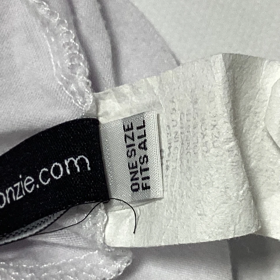 Camiseta sin mangas de yoga Onzie blanca para mujer talla única usada en excelente estado Foto 4 de 4