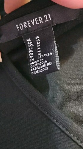 Schwarzes langes Kleid ärmellos Schlitz auf einer Seite Größe M - Bild 5 von 7