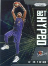 2021 Panini WNBA Prizm BRITTNEY GRINER #5 GET HYPED INSERT MERCURY