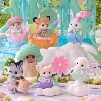 Sylvanian Families Baby Flower Garden Friends Series Unopened