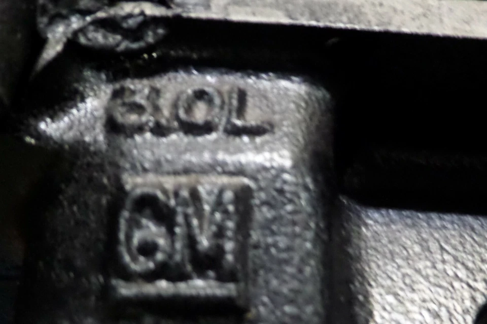 Длинный блок двигателя 25514292 GM 3,0 л V6 1982-1985 Buick Century 25513445 головка Cly - Изображение 3 из 4