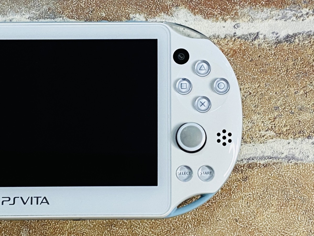 PS Vita Light Blue White PCH-2000 Sony PlayStation Japan 8GB