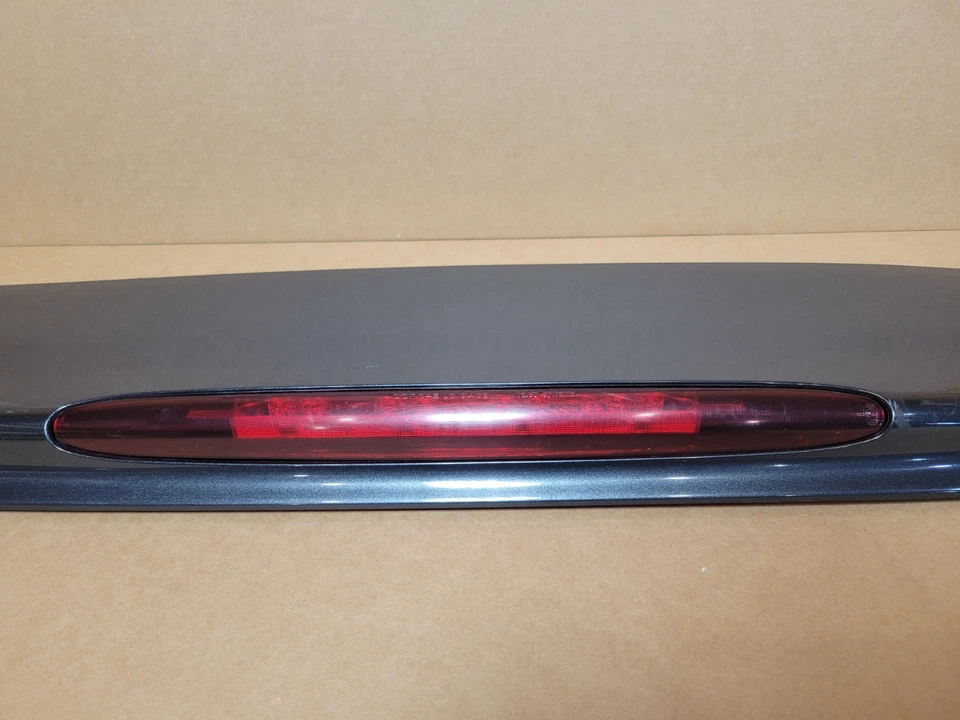 2002-2009 Chevrolet Trailblazer Rear Liftgate Spoiler 3rd Brake Light Panel OEM - Image 3 of 4