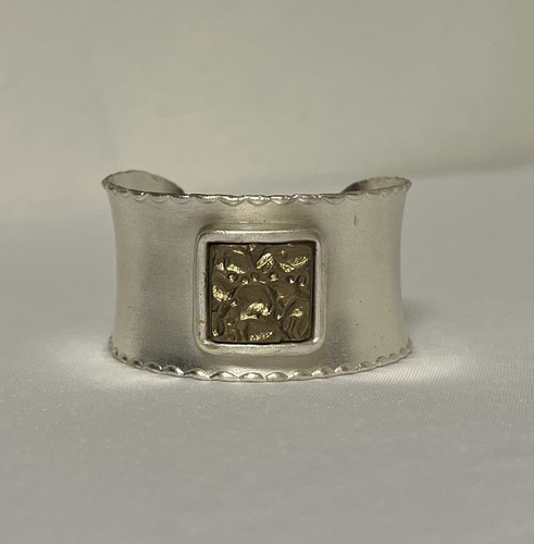 Rustic Cuff Silver Bracelet Cuff
