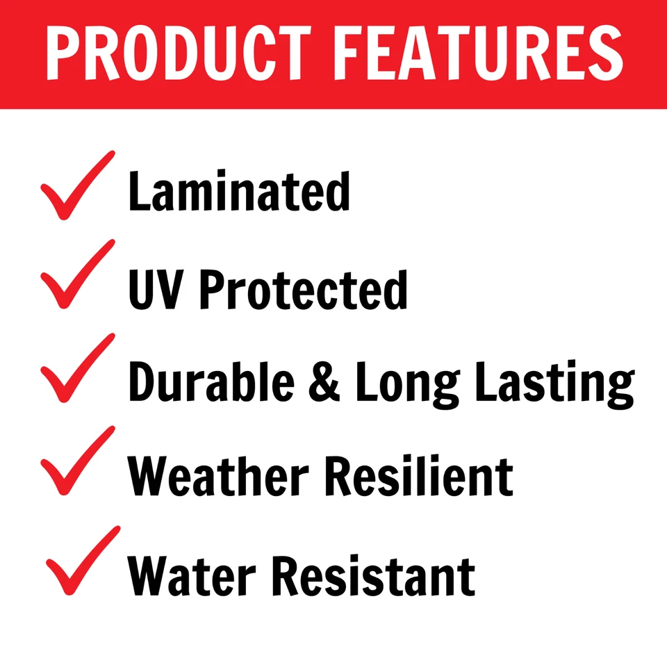 Calcomanía Advertencia PERSONALIZADA - Advertencia Vinilo Adhesivo Etiqueta Advertencia Personalizada Foto 2 de 4