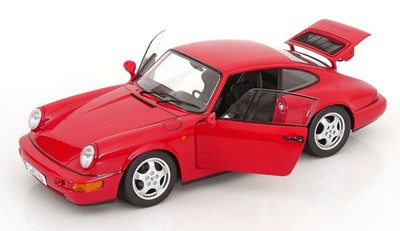 KK Scale Models 1992 Porsche 911 (964) RS Cup Rims Red W/OPENINGS 1:12*New!