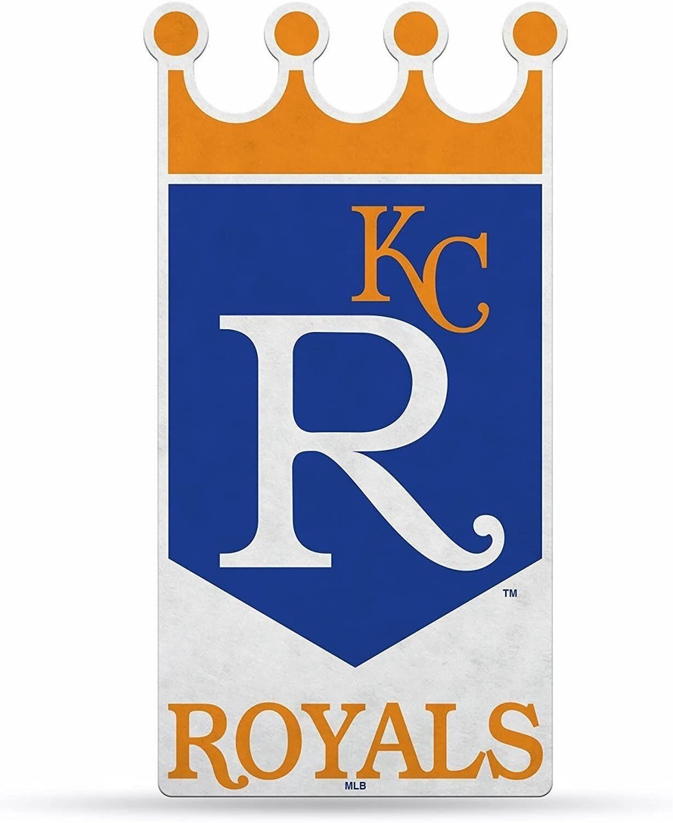 Kansas City Royals Crowned Champs 3x5 Foot Flag – Nylon, Single-Sided, Brass Grommets, Indoor/Outdoor Use