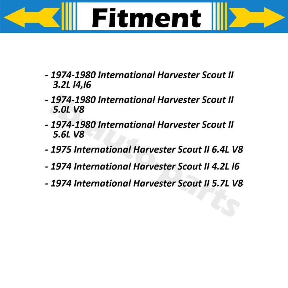 Manguera de freno delantera Dorman 2 piezas International Harvester Scout II 1975 6,4 L Foto 2 de 4