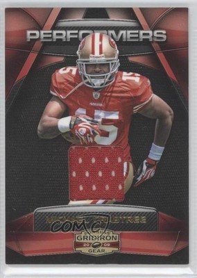 2009 Donruss Gridiron Gear Performers Jerseys Michael Crabtree Rookie RC 0f6