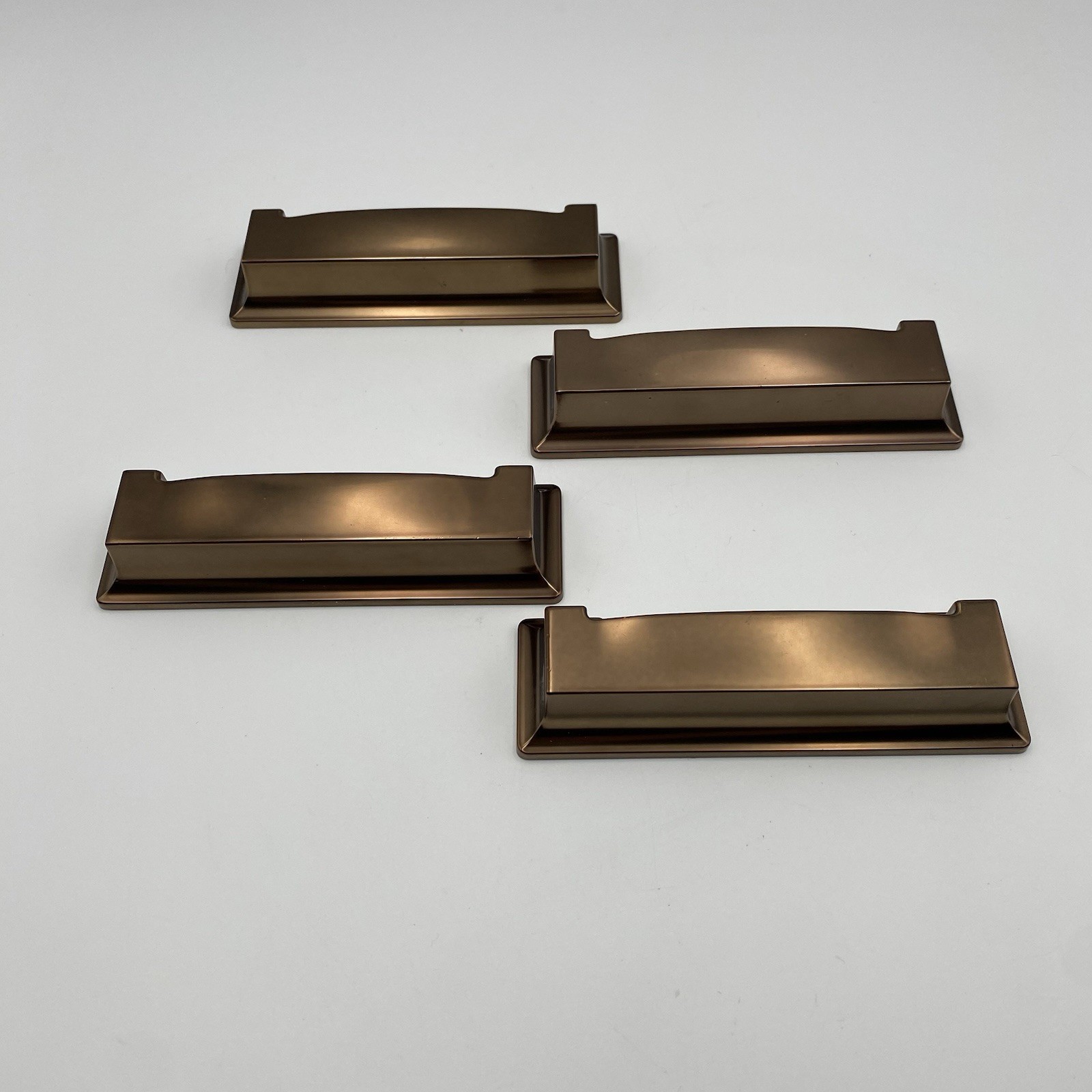 Amerock Appoint 3" or 3-3/4" Center Champagne Bronze Cabinet Cup Pull Lot of 4