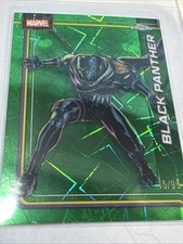 2026 Topps Chrome Marvel Black Panther #15 Hulk Green Lazer Refractor /99