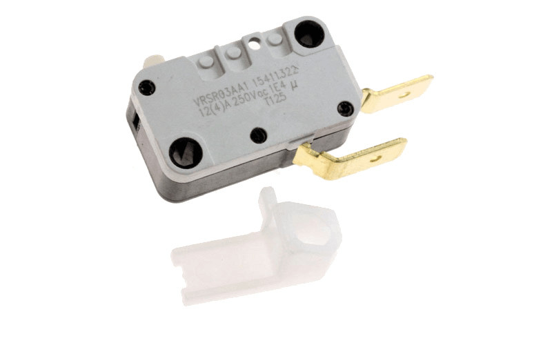 Micro-switch C00139787 à contact renforcé et curseur de sécurité pour hotte Scholtes