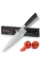 Chef Knife 8 Inch - Sharp Kitchen Knife for Slicing, Chef's Knife for Kitchen Co