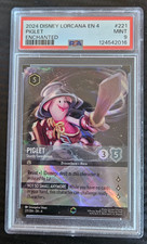 PIGLET ENCHANTED 2024 DISNEY LORCANA EN 221 PSA 9