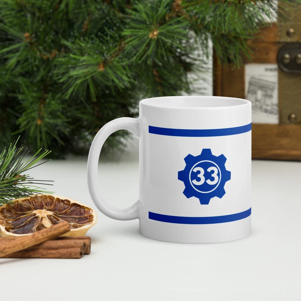 Vault Tec Overseer Fallout Coffee Mug 11oz Personalized Vault Gift Idea Christma - Image 2 of 4