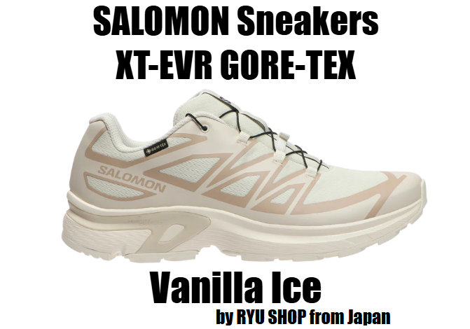 Salomon XT-EVR GORE-TEX Sneakers in Vanilla Ice Almond Milk L47803400