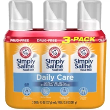 SIMPLY SALINE GIANT SIZE 4.25 OZ, Pack of 3